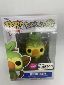 Funko Pop! Vinilo: Pokémon - Grookey (Flocked) - Amazon (Exclusivo) - Imagen 1 de 5