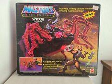 Masters of the Universe  SPYDOR-EVIL STALKER  Sealed Original  Vintage 1984