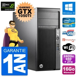 PC HP Z230 Gaming GTX 1050Ti i5-4570 RAM 16GB 240GB SSD + 2TB Windows 10 - Bild 1 von 6