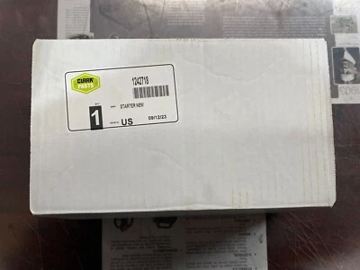 CLARK Forklift Starter #1242718 For C15-C35 with Hyundai LPG & Gasoline HMC 2.4L