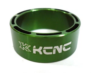 gobike88 KCNC Hollow Design Headset Spacer, 14mm, Green, Made in Taiwan, 661 - Picture 1 of 1
