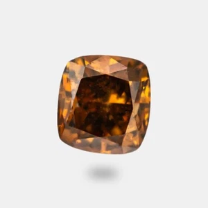 Sealed Natural Diamond - 0.17 Ct - VS2 -Fancy Dark Orangy Brown - IGI - Picture 1 of 5