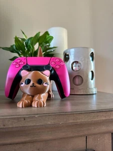 Adorable 3D Printed Cat Controller Holder PS5 XBOX SWITCH - Picture 1 of 7