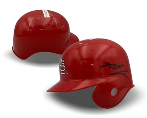 Nolan Arenado Autographed St Louis Cardinals Baseball Batting Mini Helmet JSA 2 - Picture 1 of 4