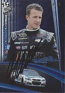 AUTOGRAPHED AJ Allmendinger 2015 Press Pass Racing CUP CHASE EDITION (#47 JTG Da - Picture 1 of 2