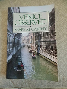 Vintage PB Venice Observed by Mary McCarthy, Harcourt Brace Jovanovich 1963 VG+ - Picture 1 of 7