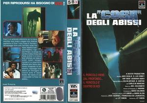 LA COSA DAGLI ABISSI DI JUAN PIQUER SIMON RARA VHS - Imagen 1 de 1
