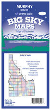 Big Sky Maps Murphy Idaho Topography Map, Rivers, Trails, Roads