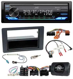 JVC Bluetooth DAB USB Lenkrad Autoradio für Saab 9-5 YS3E Facelift 2005-2011 - Bild 1 von 12