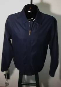 Men's CROFT & BARROW Blue Full Zip Jacket Size M NWOT - Picture 1 of 6