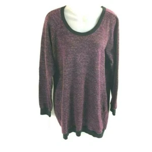 Maurices Damen Kunstleder Ellenbogenschützer Pullover Oberteil XXL Lila Pulli BAB1 - Bild 1 von 11