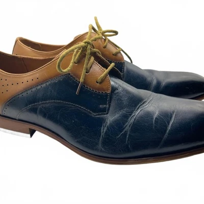 Stacy Adams Savion 男式鞋海军蓝多款牛津正装鞋 — 第 1/4 张图片