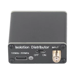 Active RF Isolation Distributor, 100kHz-150MHz RF Splitter for SDR GPSDO Sour... - Picture 1 of 9