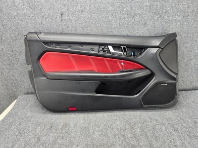 Front Leather Interior Door Panel Left Side Mercedes W204 C63 C300 Coupe oem - Image 1 of 4