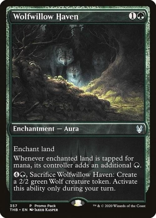Wolfwillow Haven -Foil Medium Play MTG Promo Pack: Theros Beyond Death - Image 1 of 1