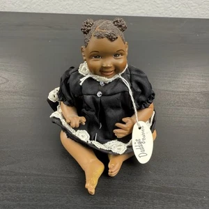 Vintage Daddy's Babys Baby Mädchen Puppe Millie 1999 mit Etikett - Bild 1 von 12