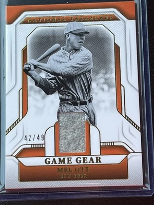 2025 Panini National Treasures - нашивка Мела Отта /49 - Изображение 1 из 2