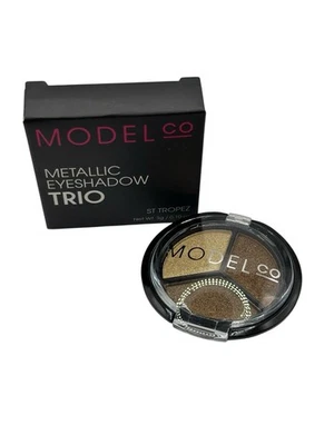 Model Co Metallic Eyeshadow Trio in ST Tropez 3g/0.10oz Full Size NIB - Image 1 of 2