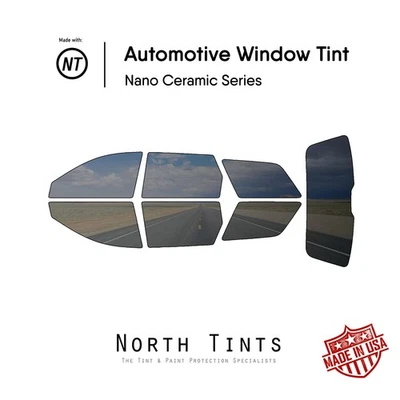 Película de tinte de ventana precortada nano cerámica vidrio automotriz para Audi Allroad 2001-2005 Foto 1 de 4
