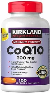 WHJIYENY CoQ10 300 mg 100 Softgels Each-Helps Maintain to Heart and Vascular - Picture 1 of 4