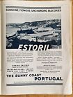 Tatler Art Deco 1930s Vintage Travel advert Estoril Portugal 1931 art display 
