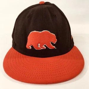 California Berkeley Cal Bears Hat Mens Size 7 Fitted NCAA Adult Cap New Era - Picture 1 of 8