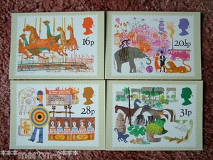 PHQ Stamp card set No 70 British Fairs 1983. 4 card set. Mint Condition - Bild 1 von 1