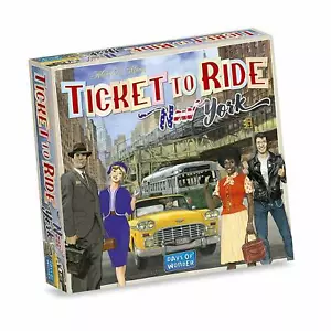 Ticket To Ride New York 1960 Juego de Mesa Days Of Wonder DOW DO7260 Juego Rápido - Imagen 1 de 4