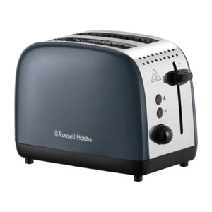 Russell Hobbs Colour Plus 2 Slice Toaster - Storm Grey - Picture 1 of 4