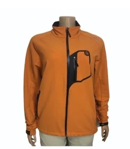 Aigle Actimum Jacket Orange/Black SKI Active Snowboarding Full Zip size M - Picture 1 of 17