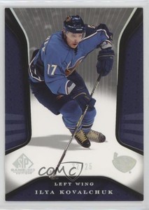 2006-07 SP Game Used Edition Rainbow /25 Ilya Kovalchuk #4