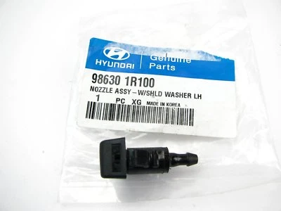 Boquilla limpiaparabrisas izquierda NUEVA GENUINA OEM para Hyundai Accent 2012-2014 Foto 1 de 3