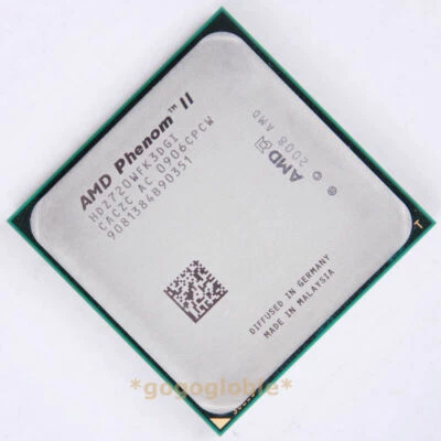 Working AMD Phenom II X3 720 2.8 GHz HDZ720WFK3DGI 4000 MHz CPU Processor AM3 - Image 1 of 2