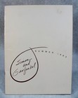 SIMON AND GARFUNKEL 1983 SUMMER CONCERT TOUR PROGRAM/POSTER