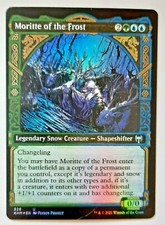 MTG Kaldheim Variants MORITTE OF THE FROST (Showcase) 328 Uncommon FOIL M/NM