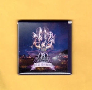 CUBIERTA DE ÁLBUMES DE DISCOS IMANES DE AEROSMITH 2X2 - Imagen 1 de 2
