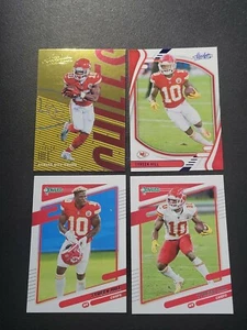 Tyreek Hill LOT Absolute Blue 2 Donruss 117 No Helmet Absolute 50 - Picture 1 of 6