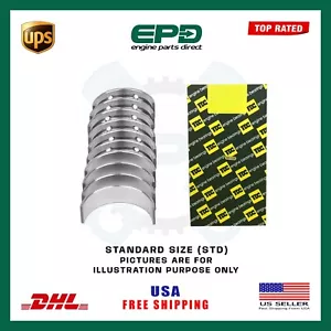 MAIN CRANKSHAFT BEARINGS SET FOR RENAULT H5F400/408/412/ H5H 1.2 PETROL ENGINE - Picture 1 of 1
