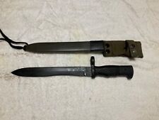 Military Spanish M58 FR7 FR8 Cetme Rifle Bayonet Scabbard Knife - Rare UnIssued