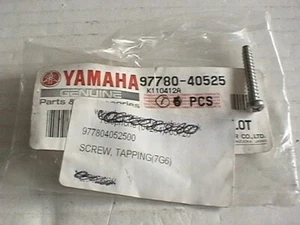 GENUINE YAMAHA 97780-40525 CROSS HEAD SELF TAP SCREW V-MAX XV 535 750 1000 1100 - Picture 1 of 2