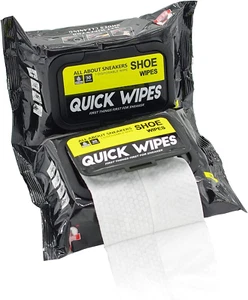 Shoe Sneaker Wipes Cleaner Quick Wipes Disposable Travel Portable Removes Dirt, - Picture 1 of 11