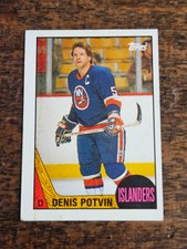 1987-88 TOPPS NHL HOCKEY #1 DENIS POTVIN NEW YORK ISLANDERS