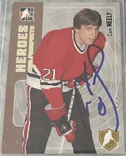 Cam Neely Signed 2005 In The Game Heroes and Prospects #8 Card Auto AU