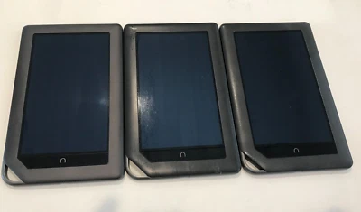 B & N Nook Tablet , Lot of 3 for Repair, BNRV200 - Image 1 of 3