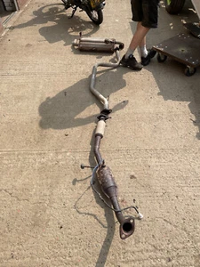 JIMNY FULL EXHUAST SYSTEM CAT BACK MID PIPE MUFFLER ETC M13A ONLY SUZUKI - Picture 1 of 4