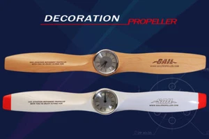 Orologio decorativo dell'elica a vela USA (legno di faggio, 28 pollici) - Foto 1 di 2