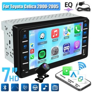 7" Car Stereo Apple Carplay Radio Bluetooth Player For Toyota Celica 2000-2005 - Picture 1 of 15