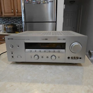 Yamaha HTR-5960 7.1 Home Theater Receiver DTS AM/FM Tuner Silver - Picture 1 of 12
