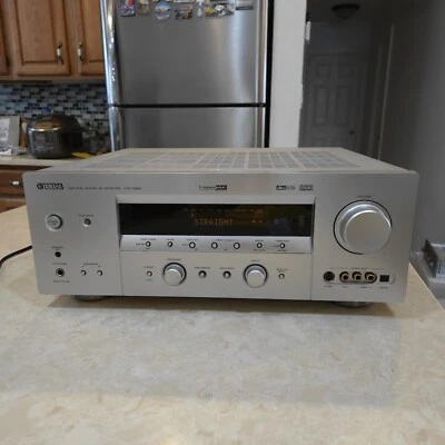 Yamaha HTR-5960 7.1 Home Theater Receiver DTS AM/FM Tuner Silver - Image 1 of 4