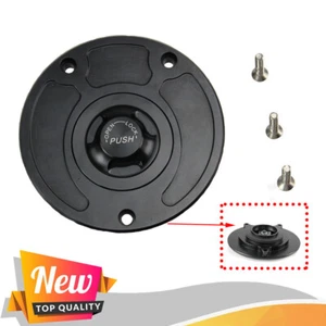 Motorcycle CNC Keyless Gas Tank Cap Cover For Kawasaki ZX10R/ZX14 ZX6R 2007-2013 - Picture 1 of 18